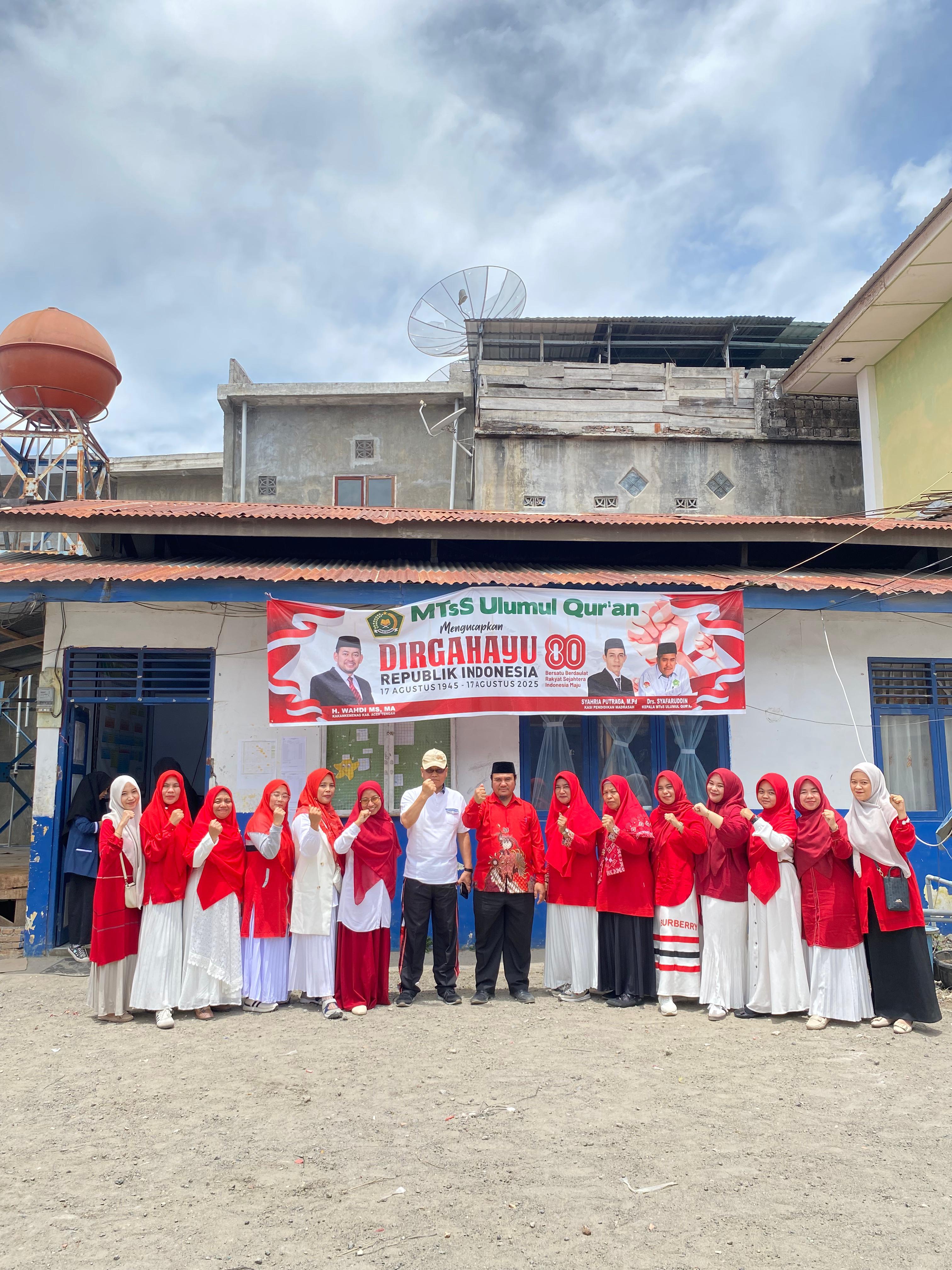 MTsS Ulumul Qur’an Meriahkan HUT RI ke-80 dengan Berbagai Perlombaan